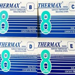 英国THERMAX 6格感温贴纸|温度纸