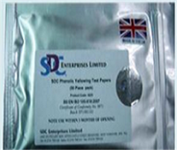 SDC Phenolic Yellowing Test Papers 酚醛黄变测试纸